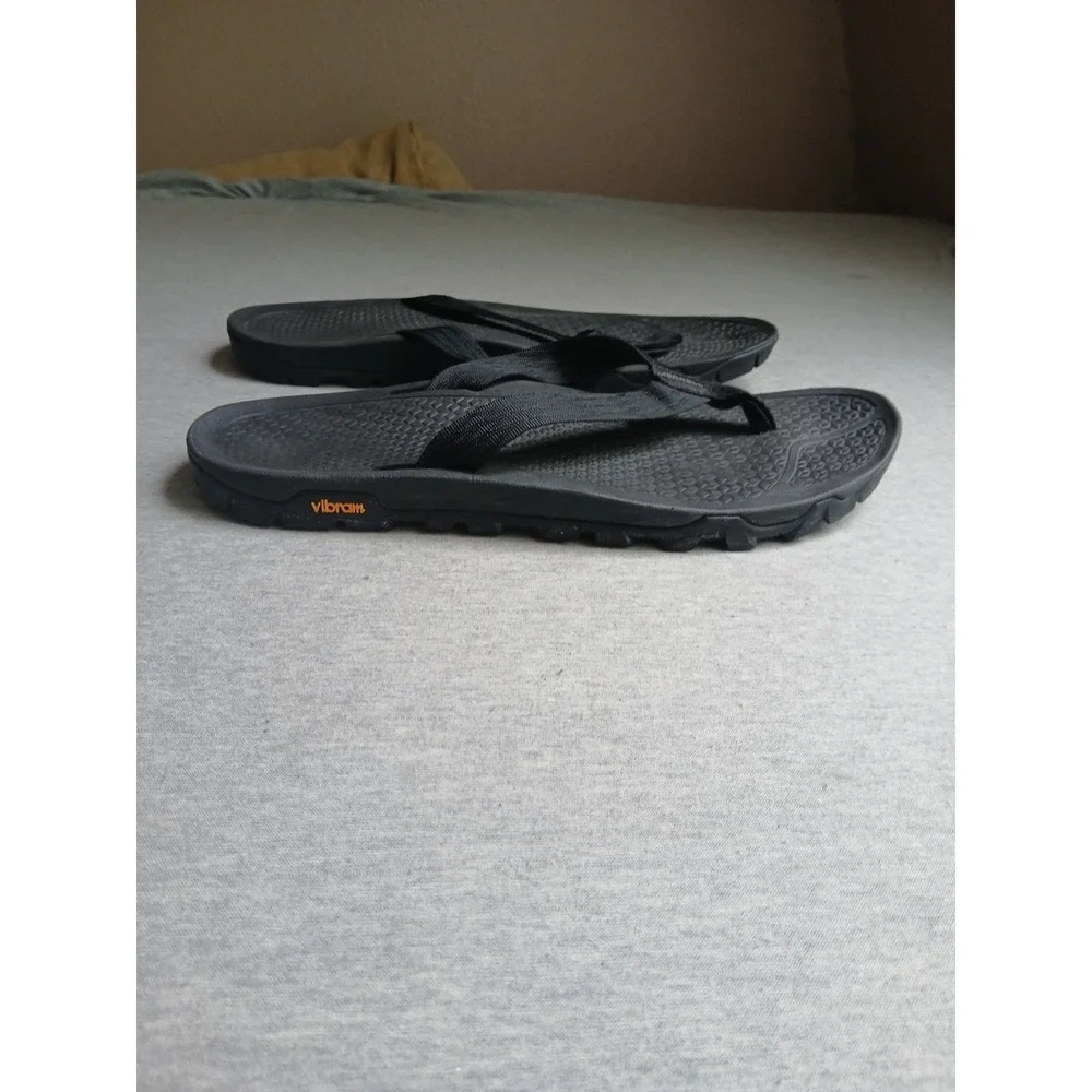 Merrell Sandals Mens 13 Breakwater Flip Vibram Outdoor Casual Comfort Slip On